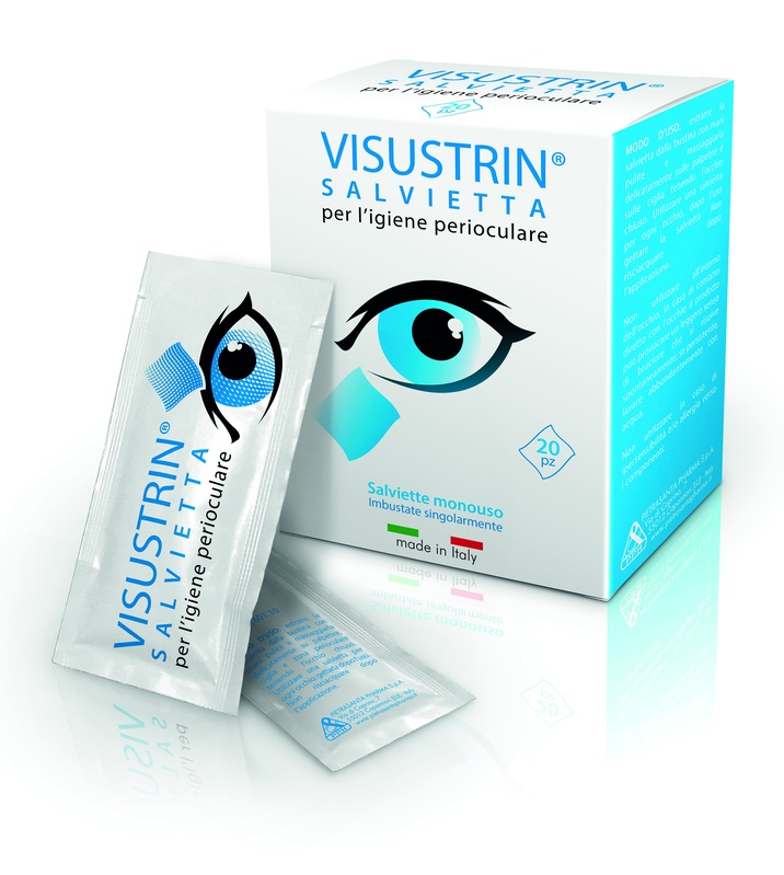VISUSTRIN SALVIETTA OCULARE 20 PEZZI - farmacia187.it