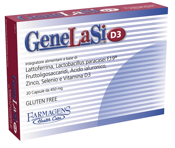 GENELASI D3 20 CAPSULE 450 MG - farmacia187.it