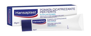 POMATA CICATRIZZANTE PER FERITE HANSAPLAST 20 G - farmacia187.it