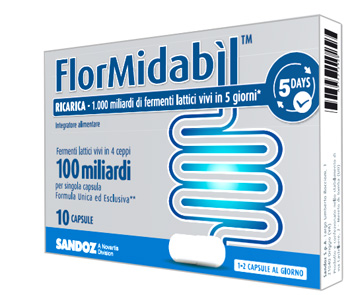 FLORMIDABIL RICARICA 10 CAPSULE - farmacia187.it