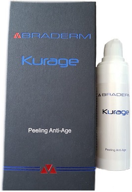 KURAGE CREMA ANTIAGE ESFOLIANTE 30 ML BRADERM - farmacia187.it