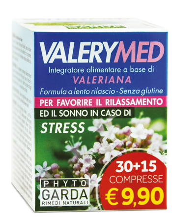 VALERYMED RILASCIO PROLUNGATO 30 + 15 COMPRESSE - farmacia187.it