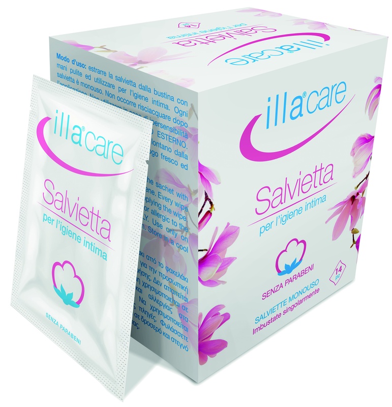 ILLA CARE SALVIETTA INTIMA 14 PEZZI - farmacia187.it