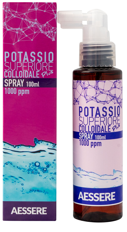 POTASSIO COLLOIDALE PLUS 1000PPM SPRAY 100 ML - farmacia187.it
