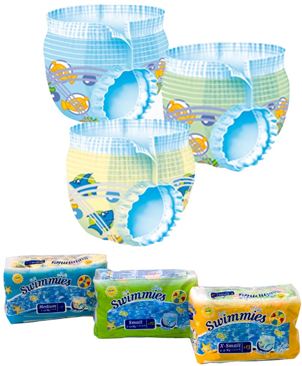 SWIMMIES PANNOLINO PANTS S3 12 KG+ TAGLIA M 11 PEZZI - farmacia187.it