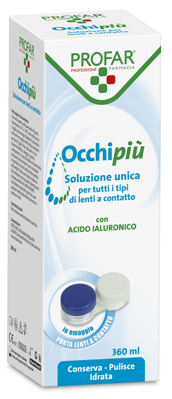 PROFAR OCCHIPIU' SOLUZIONE UNICA 360 ML CE - farmacia187.it