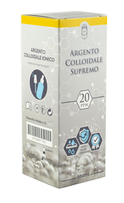 ARGENTO COLLOIDALE SUPREMO 20PPM 100 ML SPRAY + CONTAGOCCE - farmacia187.it
