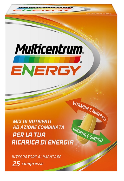 MULTICENTRUM MC ENERGY 25 COMPRESSE - farmacia187.it