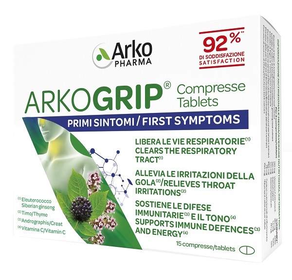 ARKOGRIP 15 COMPRESSE - farmacia187.it