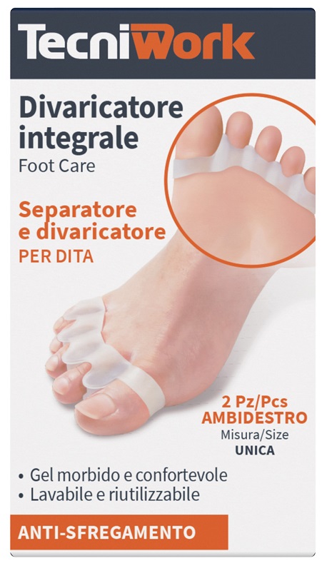 SEPARATORE INTEGRALE DITA 2 PEZZI - farmacia187.it
