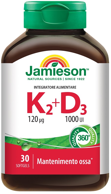 JAMIESON K2+D3 30 PERLE - farmacia187.it