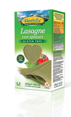FARABELLA I REGIONALI LASAGNE CON SPINACI 250 G - farmacia187.it