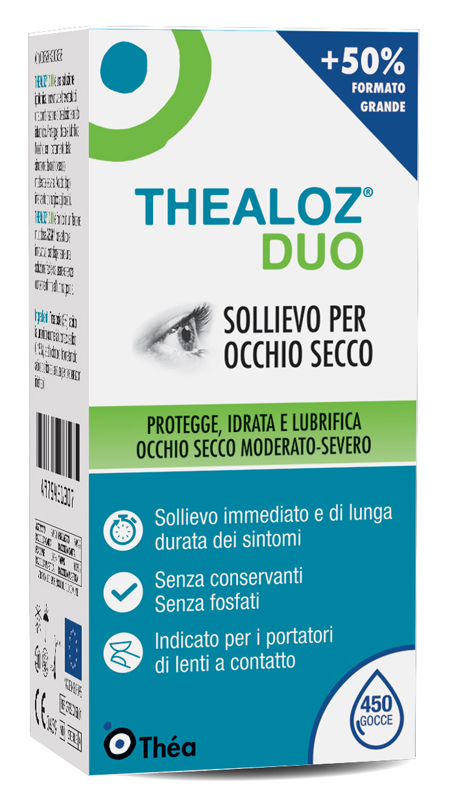 THEALOZ DUO SOLUZIONE OFTALMICA FLACONE 15 ML - farmacia187.it