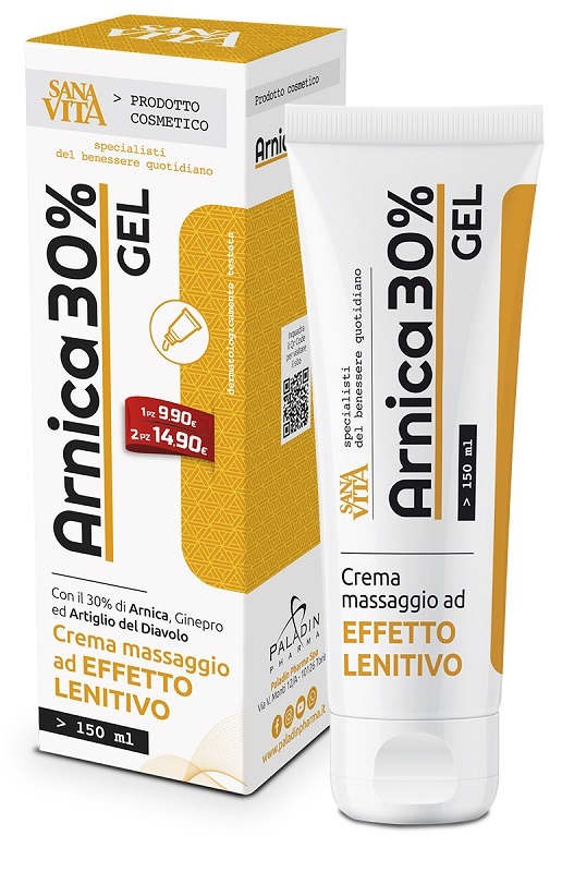 SANAVITA ARNICA 30% GEL 150 ML - farmacia187.it