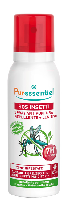 PURESSENTIEL SPRAY ANTIPUNTURA SOS INSETTI PMC 75 ML - farmacia187.it