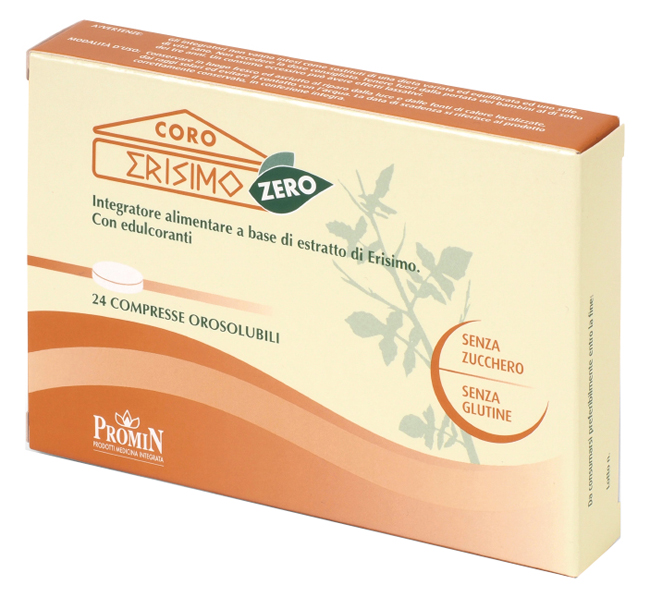 CORO ERISIMO ZERO 24 COMPRESSE OROSOLUBILI - farmacia187.it