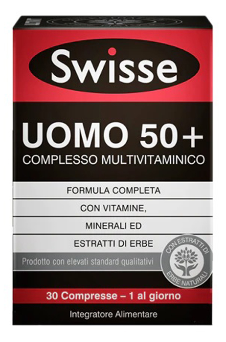 SWISSE MULTIVIT UOMO50+ 30 COMPRESSE - farmacia187.it