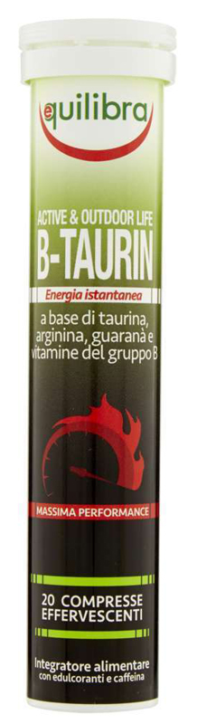 B TAURIN 20 COMPRESSE EFFERVESCENTI - farmacia187.it