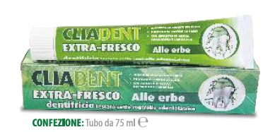 CLIADENT DENTIFRICIO ALITO FRESCO ALLE ERBE 75 ML - farmacia187.it