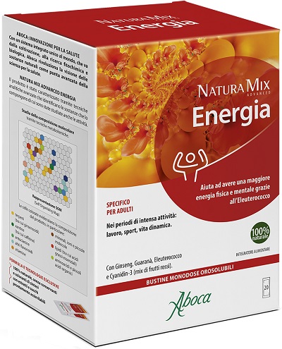 NATURA MIX ADVANCED ENERGIA 20 BUSTINE - farmacia187.it