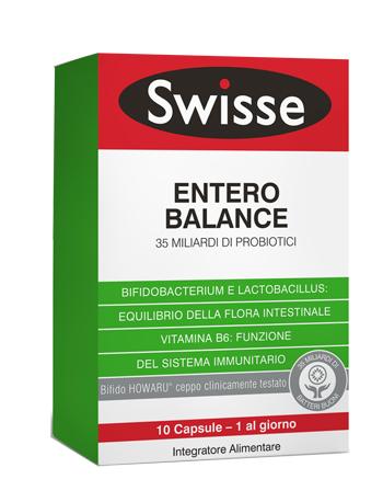 SWISSE ENTERO BALANCE 10 CAPSULE - farmacia187.it