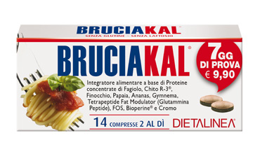 BRUCIAKAL 7 DAYS 14 COMPRESSE DIETALINEA - farmacia187.it