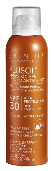 PLUSOL SPRAY SOLARE CORPO SPF30 150 ML - farmacia187.it
