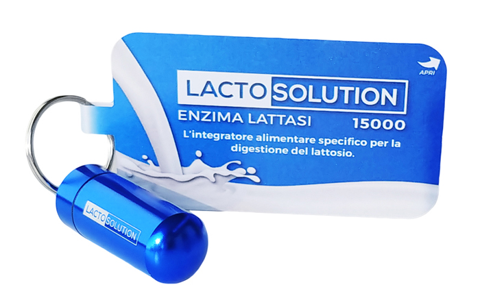 LACTOSOLUTION 15000 15 COMPRESSE CON PORTAPILLOLE - farmacia187.it