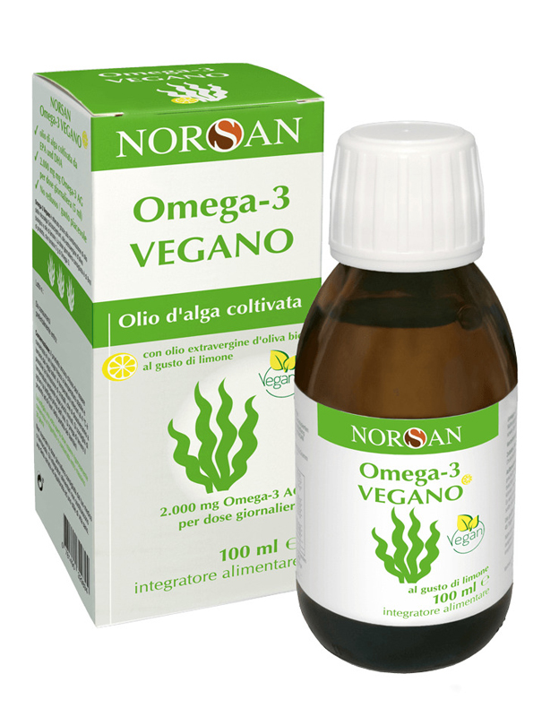 NORSAN OMEGA 3 VEGANO 100 ML AL GUSTO DI LIMONE - farmacia187.it