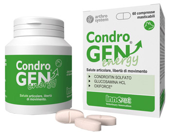 CONDROGEN ENERGY 60 COMPRESSE MASTICABILI - farmacia187.it