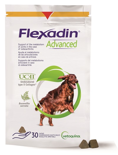 FLEXADIN ADVANCED CANE TUTTE LE TAGLIE 30 TAVOLETTE APPETIBILI - farmacia187.it