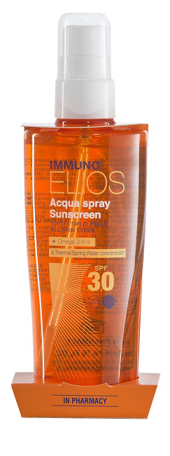 IMMUNO ELIOS ACQUA SPRAY SOLARE BIFASICO SPF30 200 ML - farmacia187.it