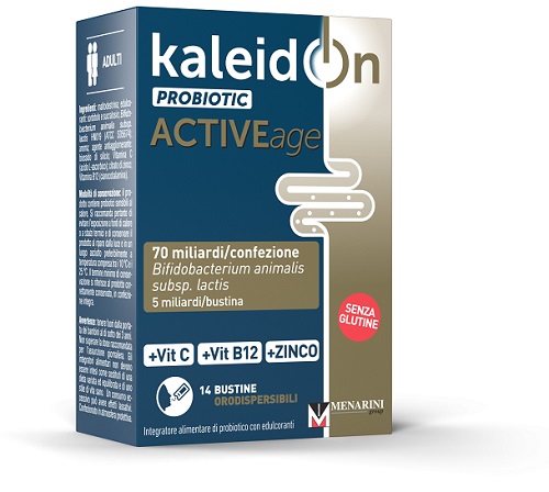 KALEIDON PROBIOTIC ACTIVE AGE 14 BUSTINE - farmacia187.it