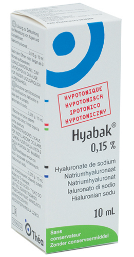 HYABAK 0,15% SOLUZIONE OFTALMICA 10 ML - farmacia187.it