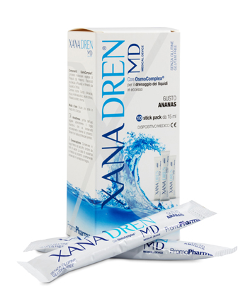XANADREN ANANAS 10 STICK PACK X 15 ML - farmacia187.it