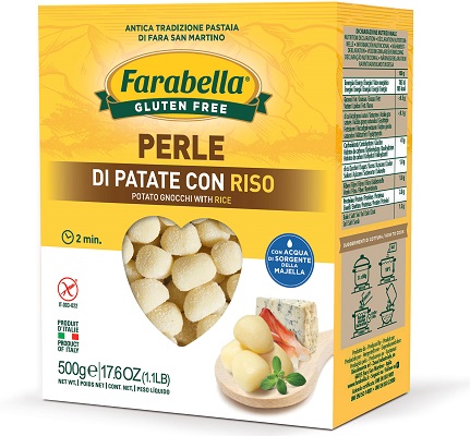 FARABELLA PERLE PATATE RISO 500 G - farmacia187.it