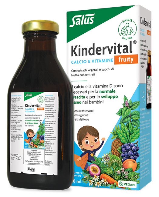 KINDERVITAL FRUITY 250 ML - farmacia187.it