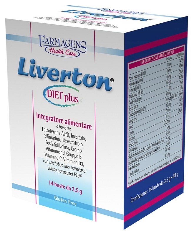 LIVERTON DIET PLUS 14 BUSTINE - farmacia187.it