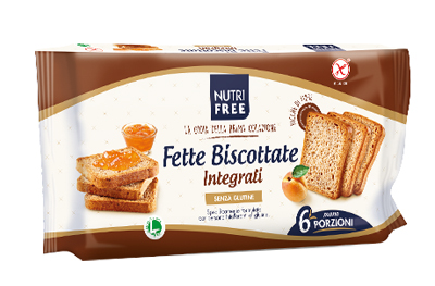 NUTRIFREE FETTE BISCOTTATE INTEGRALI 225 G - farmacia187.it