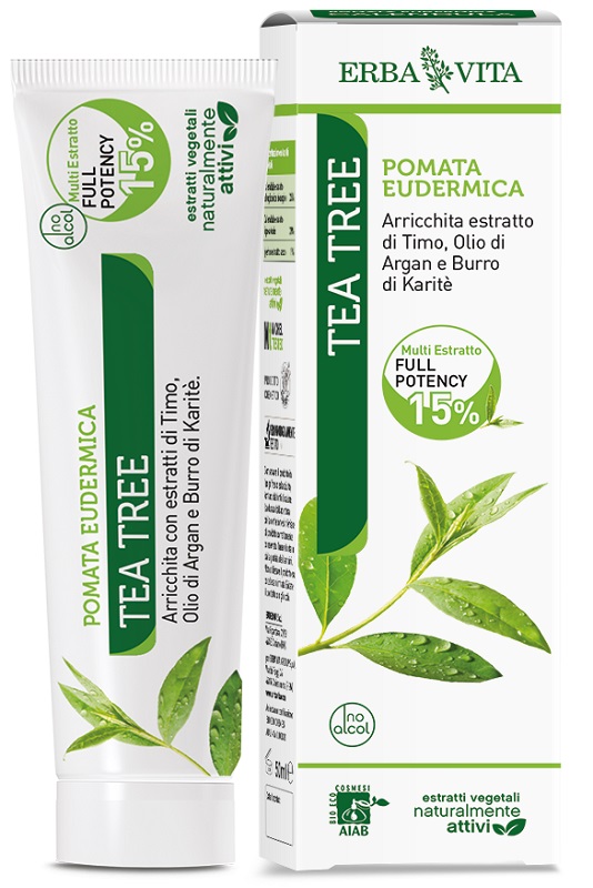 POMATA EUDERMICA TEA TREE 50 ML - farmacia187.it