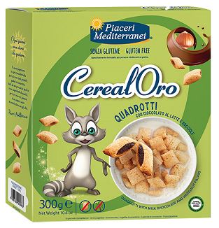 PIACERI MEDITERRANEI CEREALORO QUADROTTI 300 G - farmacia187.it