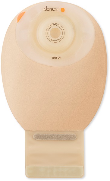 DANSAC NOVALIFE TRE 1 SACCA APERTA OPACA SOFTCONVEX MAXI PER ILEOSTOMIA CON FINESTRA RITAGLIABILE 15-54MM 500 ML 10 PEZZI - farmacia187.it