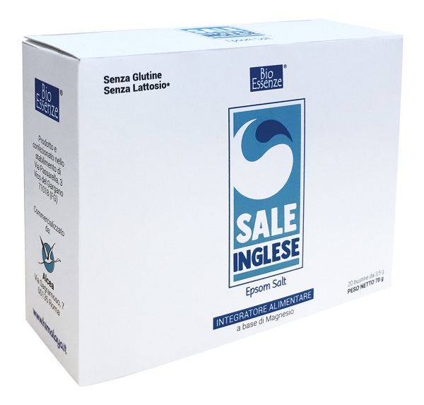 BIO ESSENZE SALE INGLESE 20 BUSTINE X 3,5G - farmacia187.it