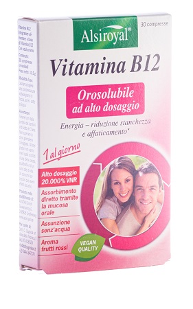 VITAMINA B12 OROSOLUBILE 30 COMPRESSE - farmacia187.it