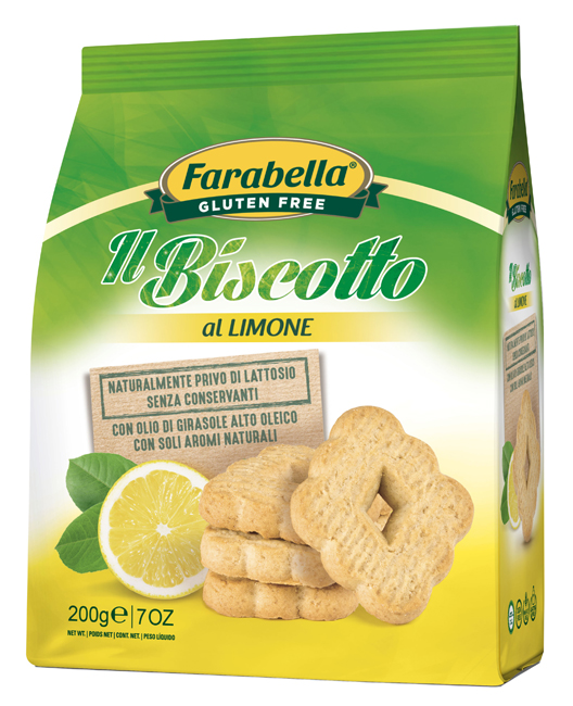FARABELLA BISCOTTO LIMONE 200 G - farmacia187.it