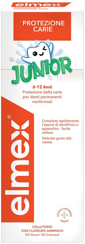 ELMEX COLLUTORIO JUNIOR 400 ML - farmacia187.it
