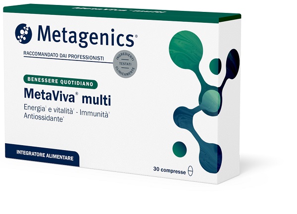 METAVIVA MULTI 30 COMPRESSE SENZA GLUTINE SENZA LATTOSIO - farmacia187.it