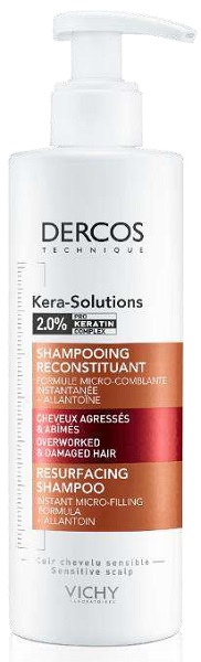 DERCOS TECHNIQUE KERASOL SHAMPOO RISTRUTTURANTE 250 ML - farmacia187.it