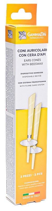 CONI AURICOLARI 2 PEZZI GAMMADIS - farmacia187.it