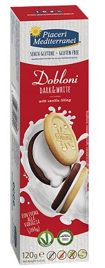 PIACERI MEDITERRANEI DOBLONI DARK & WHITE 120 G - farmacia187.it